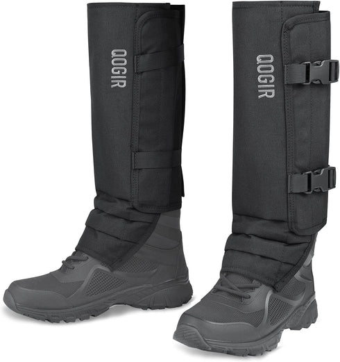 QOGIR Snake Gaiters for Hunting, Durable Protection for Lower Legs, Adjustable Size