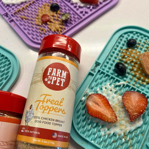 Dry Dog Food Topper - Chicken Meal Toppers for Dogs, All Natural Healthy Toppers for Small, Medium, Large Breeds
