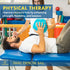 ProBody Pilates Ball - Small Exercise Ball w/Pump, 9 Inch Barre Ball for Stability, Fitness, Ab, Core, Physio