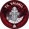 M-Tac Morale Patches Nordic Invasion, PVC 3D Military Tactical Patch, Til Valhall, Red