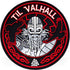 M-Tac Morale Patches Nordic Invasion, PVC 3D Military Tactical Patch, Til Valhall, Red
