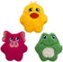 KONG Snuzzles Kiddos Mini Extra Small Dog Toy - Soft Plush Squeaky