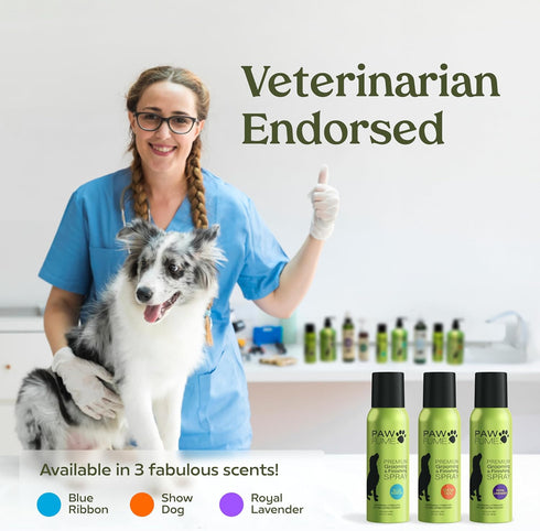 PAWFUME Premium Grooming Spray | Dog Deodorizer Perfume | Long Lasting Dog Cologne Spray | Dog Perfume Spray After Bath