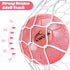 OKWUYiK 4Pcs Set 2Pcs 2x1.5ft 1Pcs 1Pcs 2 Soccer Goals Soccer Nets Ball Pump Indoor Soccer Nets for Kids with Size