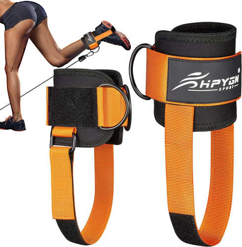 Padded Ankle Strap for Cable Machine - Adjustable Comfort Cuff for Kickbacks, Glute Workouts, Leg Extensions