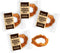 Afreschi Turkey Tendon for Dogs, All Natural Human Grade Puppy Chew, 4 Units/Pack Ring (Small)