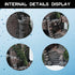 Aquarium Decorations, Castle Fish Tank Bubbler for Aquatic Pets to Breed, Play and Rest