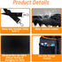 30 lbs, Dog Car Seat for Medium Sized Dogs Safety Dog Booster Seat for Small Dogs Hooks to The Seatbelt & with Elevated