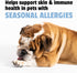 Pet Naturals Allergy Plus Calming Supplement for Dogs - Soft Chew Duck Flavor, 60 Ct.