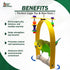 Sweet Feet and Beak Small Whirly Bird - Perfect Cage Toy Stimulates Visual and Physical Activity - Safe, Non-Toxic