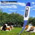 Livestock Pet Thermometer with LED Display Memory Function,Fast Digital Veterinary Thermometer,Flexible Probe