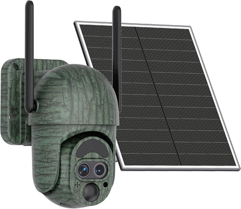 SEHMUA Cellular Trail Cameras, 4G LTE Cellular Security Camera with 12X Hybrid Zoom
