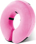 Katoggy Inflatable Dog Collar, Soft E-Collars for Dogs After Surgery, Adjustable Blow Up Donut Cone for Dogs and Cats