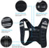 5/10/16 Lbs Weighted Vest Weight Vest for Men Women Kids Weights, Body Weight Vests Adjustable for Running, Gym