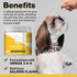 Dog Fish Oil Supplements, 60 Omega 3 Vitamins for Itching Relief, Natural Skin and Coat Supplement
