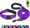 Dynmeow Reflective Dog Collar and Leash Set, Adjustable Pet Collar with Soft Neoprene Padding for Small Medium Dogs