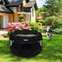 GOOZII Portalble Puppy Playpen Indoor for Small Dogs, Pet Dog Play Pens Kennel Crate with Top Cover Floor Door Enclosed