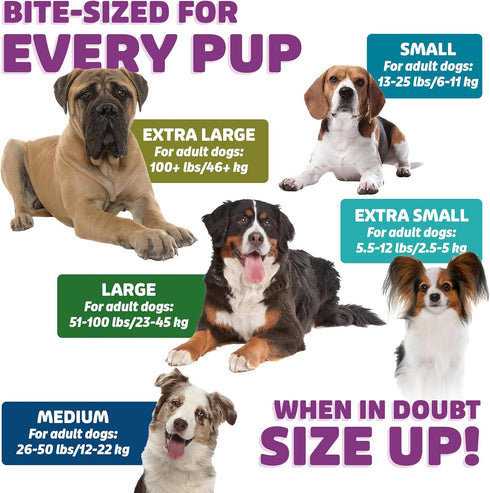 Yummy (24oz, 42 Count) Combs Dog Dental Treats Vet VOHC Approved Delicious Chicken Protein Removes Tartar with Cleaning