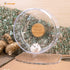 Niteangel Super-Silent Hamster Exercise Wheel, Quiet Spinner with Adjustable Stand for Small Animals (S, Transparent)