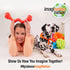 Nylabone Tuug Interactive Dog Toy for Enrichment, Flexible Tug Toy for Creative Play & Exercise