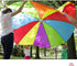 10 10 Play Platoon Rainbow Parachute Toy for Kids with Handle, ft Play Parachute Game with Handles, PE Equipment