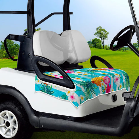 Golf Cart Seat Covers, Universal Seat Towel Blanket for EZGO, Yamaha, Club Cars, 100% Microfiber