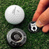 Magnetic Clip for Golf Towel, Removable and Reusable Towel Magnet with Strong Hold for Bags, Clubs, Carts (Black)