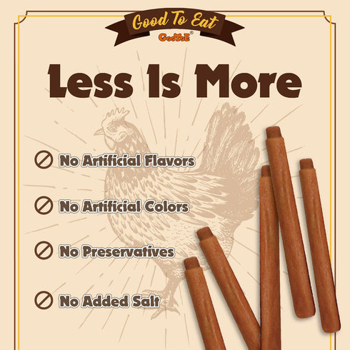 1.5 lb Gootoe Dog Treats, Chicken Jerky for Dogs - Premium Dog Training Treats; High-Protein, Gluten-Free