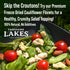 2-pack 0.8 (1.6 Thousand Lakes Freeze Dried Vegetables - Cauliflower Florets and Stems ounces ounces total) | No Salt