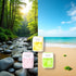 Jinshining 300pcs Portable Hand Washing Soap Sheets, Scented Mini Soap Sheets, Paper Soap for Travel,Disposable Soluble