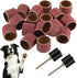 Neyauo 22 Pcs Pet Nail Grinder Replacement Kit Dog Nail Smoother with Grit
