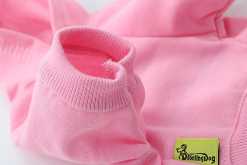 I Love My Mom Dog Hoodies for Small Dogs, DroolingDog XS Puppy Girl Shirts I Love Mommy