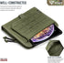 WYNEX Tactical Folding Admin Pouch, Molle Tool Bag with U.S Patch, Utility Organizer