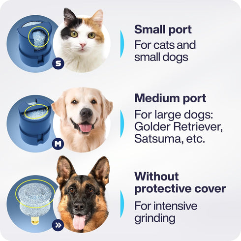 Dog Nail Grinder - Quiet Electric Nail Trimmer for Large Dogs with Guard, Cat Dog Claw Toenail Drill Grinder