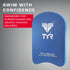 TYR Junior Kickboard Swimming Training Aid, Pool Exercise Equipment