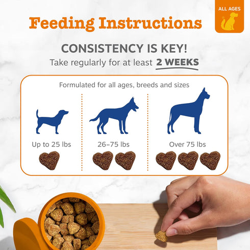 3 50ct Zesty Paws Dog Multivitamin, Chewable Dog Vitamins and Supplements for Hip & Joints, Skin & Coat, Omega Fish Oil