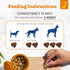 3 50ct Zesty Paws Dog Multivitamin, Chewable Dog Vitamins and Supplements for Hip & Joints, Skin & Coat, Omega Fish Oil