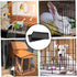 2pcs Dog Crate Holder Bunny Cage Bottom Tray Birdcage Bottom Tray Pet Toilet Pan Parakeet Poop Holder Parrot Potty Tray Dog Crate Tray Birds Poop Holder Dog Tray for Crate
