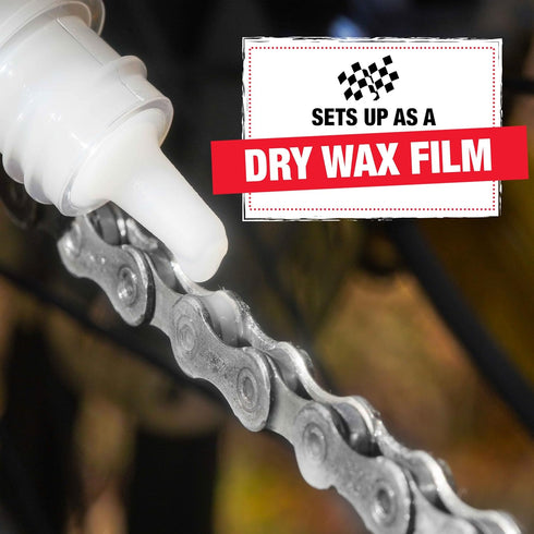 Finish Line Ceramic Wax Bicycle Chain Lube Advanced Wax-Based Lubricant with Ceramic Boron Nitride for Smooth