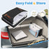 Akinerri Dog Car Seat for Small Dogs, Puppy Seat with Memory Foam Cushion and Safety Buckles, Pet Booster Car Seats