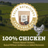 100% 2 Pack Farm Hounds - Chicken Strips - Premium Natural Jerky for Dogs - Humanely Raised Chicken- Break-to-Size