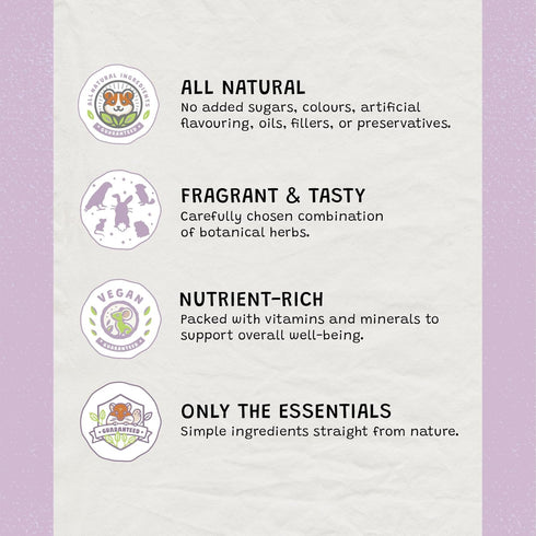 Mix,100% Chinchilla 30g) Forage All Natural Botanical Herb Treat for Rabbit Hamster Guinea Pig Chicken Gerbil Degu