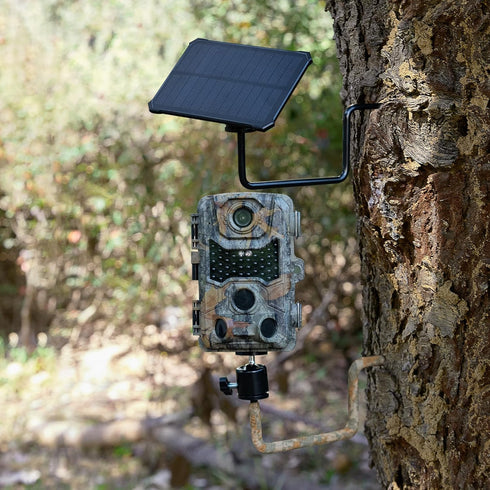 ALTIN 4 Pack 1/4" 20 Screw360 Trail Camera Tree Mount, Tracking Bracket, Tree x Rotatable Interface Trailcam Holder