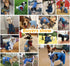 Dog Shirts Clothes Denim Overalls, Blue, XX-Large, Pet Jeans Onesies Apparel for Small Medium Dogs