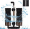 hygger Sponge Filter, Aquarium Filter Double Sponge Replaceable Media with 4 Biochemical