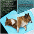SOMOYA Dog Self Cooling Mat - Washable Cooling Pads Blanket for Large Dogs & Cats, Non-Toxic Ice Silk