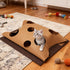 Generic Interactive Cat Tunnel Mat for Indoor Cats, Foldable Play Mat and, Interactive Funny Foldable Pad, Cat Play Toy
