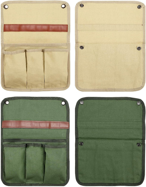 2 Pack M METERXITY Camping Armrest Organizer Bag - Folding Camping Chair Armrest Hanging Storage Bag, Apply