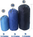 Frelaxy Stuff Sack Set 3-Pack, Ultralight Ditty Bags with Dust Flap for Traveling, Hiking, Backpacking
