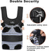 Dog Front Carrier Backpacks for Small Dogs, Legs Out Sling Backpack with Adjustable Padded Straps for Traveling Hiking